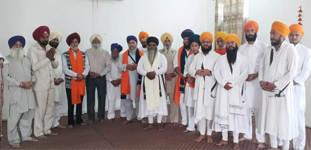 Sri Guru Ravidas Santokh Sabha organized a religious function dedicated to the Parkash Purb of the first Guru Sri Guru Nanak Dev Ji and offered Bhog of Sri Akhand Path Sahib Ji